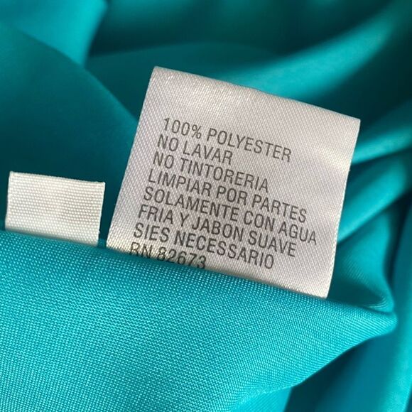 ellie wilde 2 Piece Beaded Dress Corset Top Flowy Skirt Pockets Prom Homecoming - Picture 15 of 16